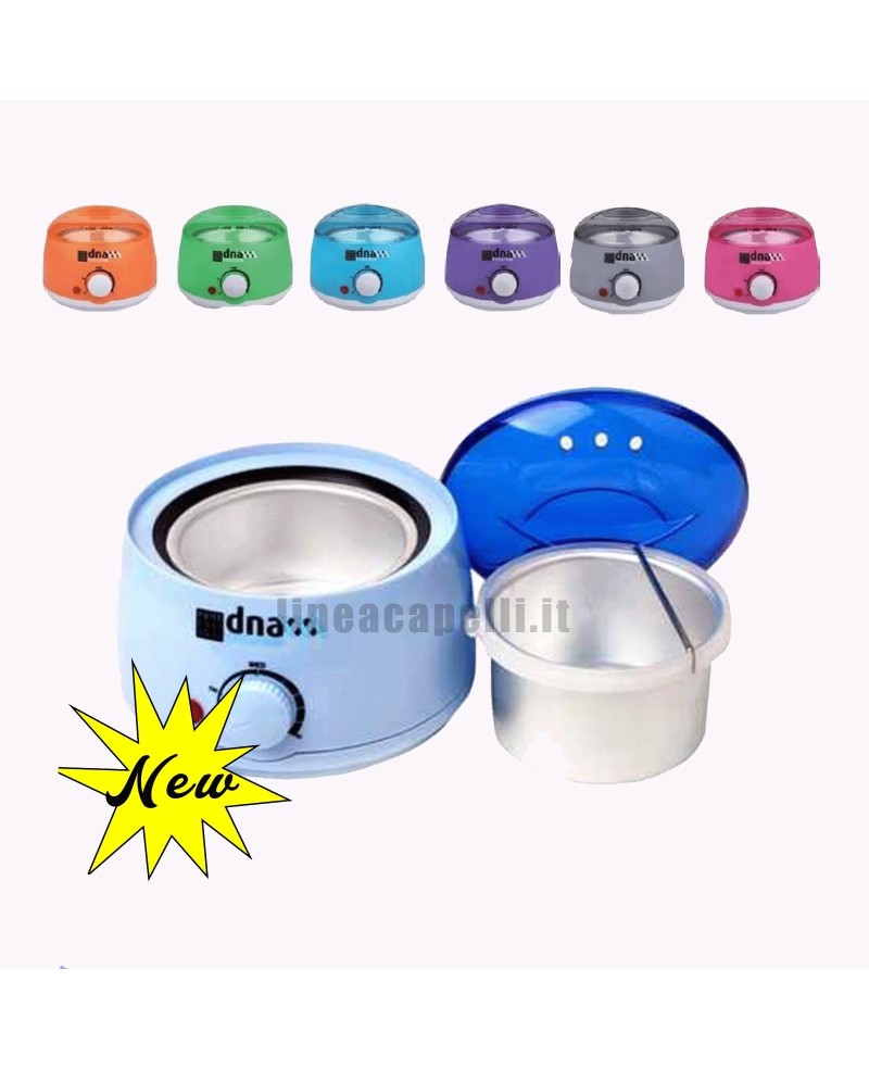 Scaldacera professionale a vaso con doppio pentolino colorato 500cc Dna Evolution