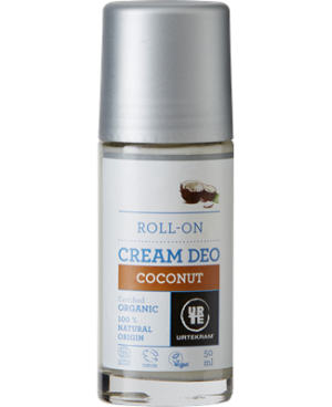 Deodorante BIOLOGICO roll-on Deo Cream al Cocco 50ml - Urtekram