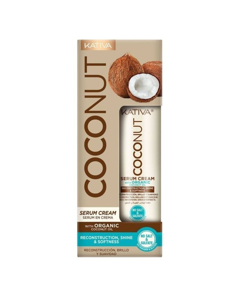 SIERO IN CREMA RISTRUTTURANTE COCONUT 200ml - KATIVA