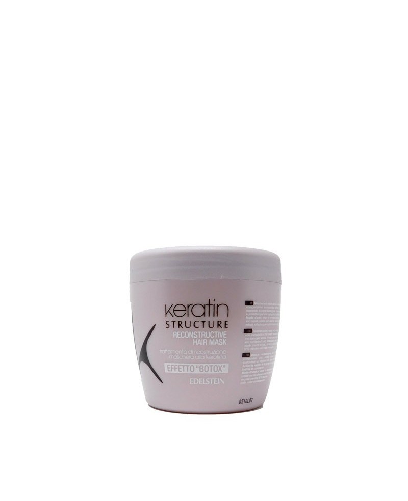 Trattamento Ricostruttore per capelli alla Keratina - Reconstructive Hair Mask 500ml -Edelstein