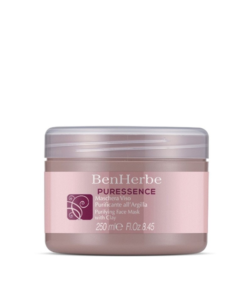 Purifying Face Mask with Oily Clay 250ml - Ben Herbe Puressence