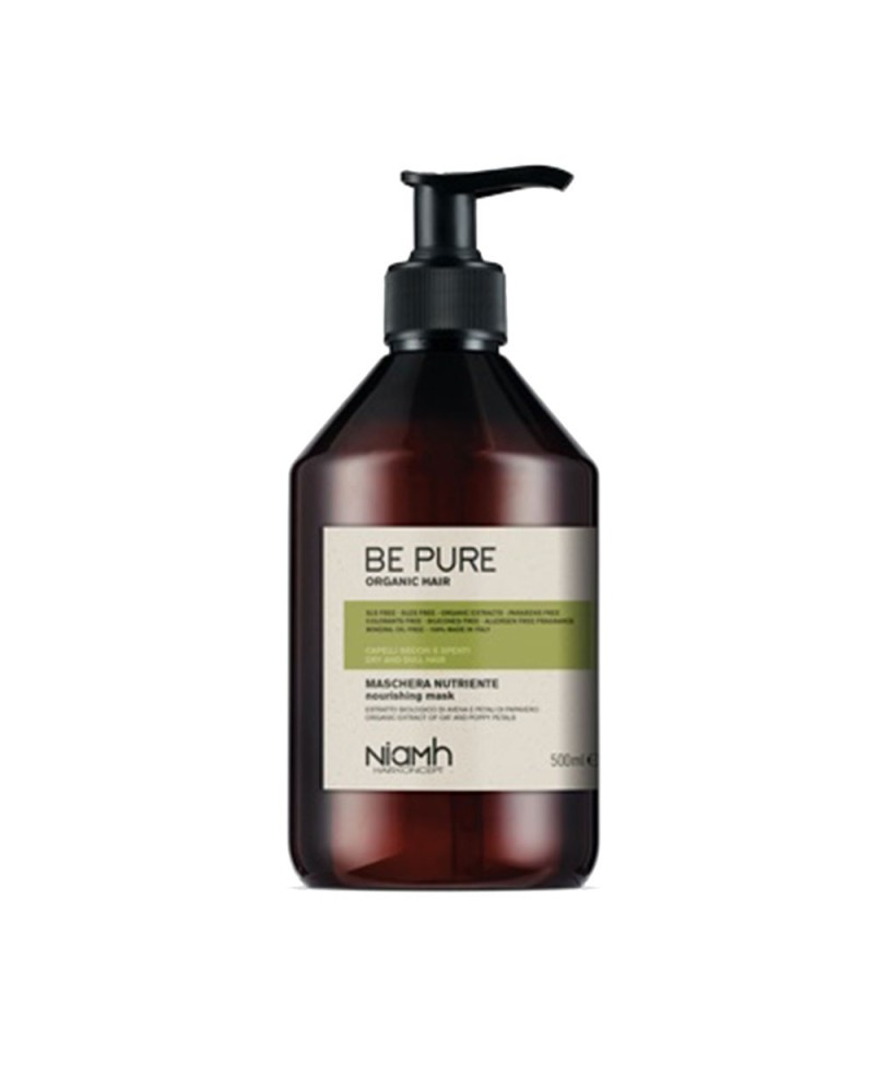 Nourishing and dry hair 500ml mask - Be Pure