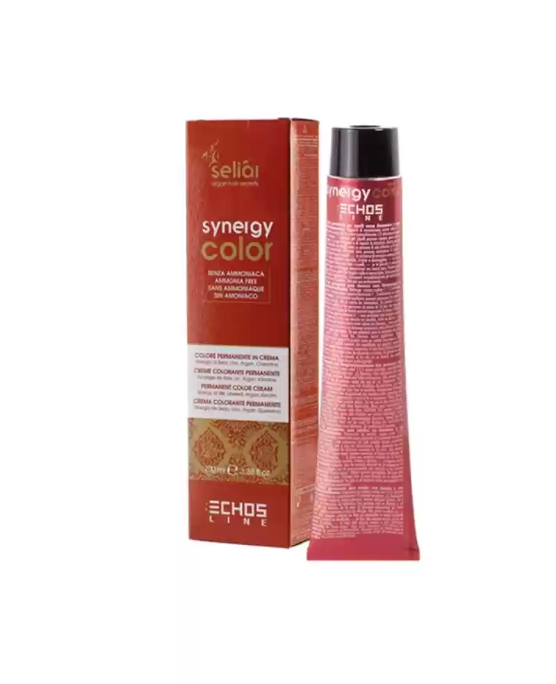 Crema colore tinta  per capelli synergy color 100 ml - Seliar Argan senza Ammoniaca e  Parafenilendiammina