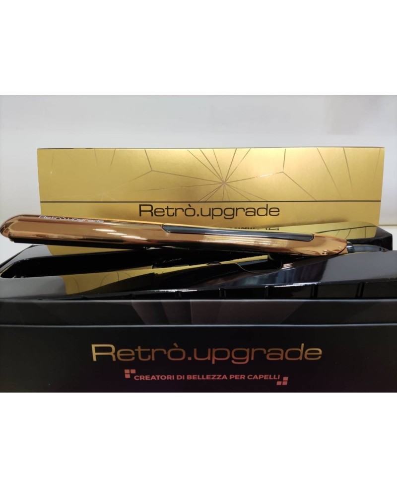 Piastra Capelli Professionale Supergold Touch RUP-G957C - Retrò Upgrade