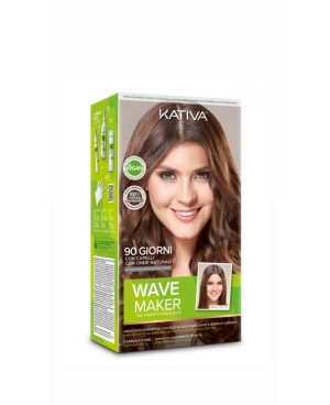 Kativa Kit Wave Maker Wave Treatment Straight-Curly-Wavy Hair