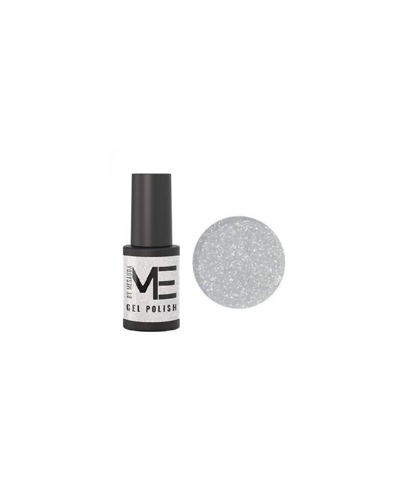 Smalto Gel Polish Unghie Semipermanente UV/LED Silver 211 - MNP Mesauda Milano