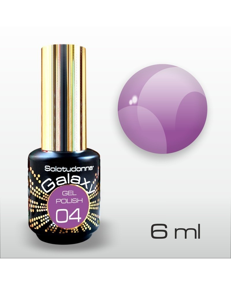 Semipermanente Unghie Gel Polish Purple Rain Galaxy 04 - Solotudonna