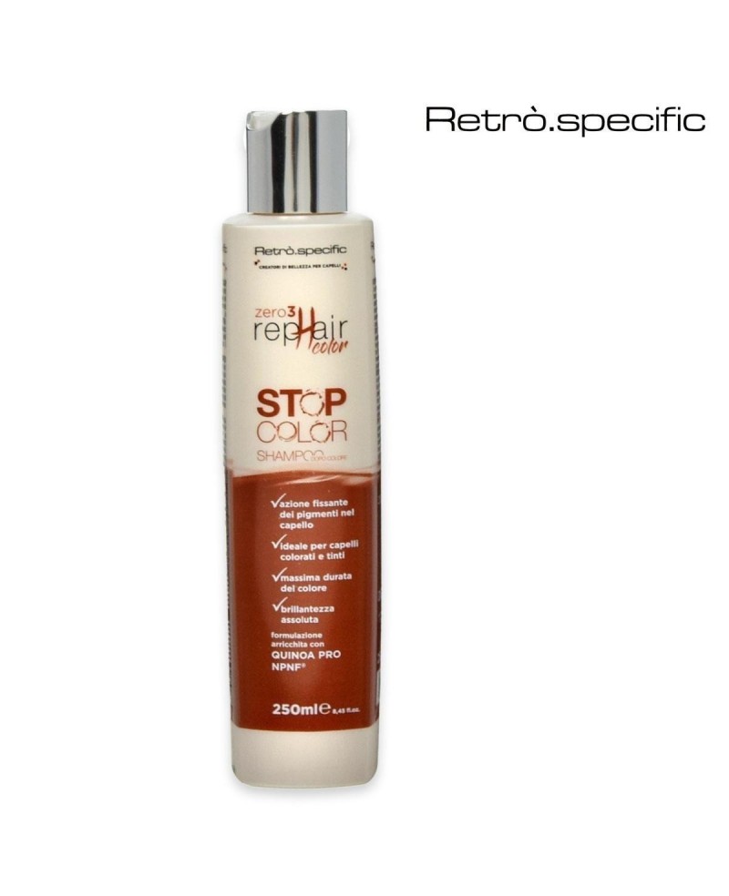 Retro' zero3 new stop color shampoo capelli 250ml