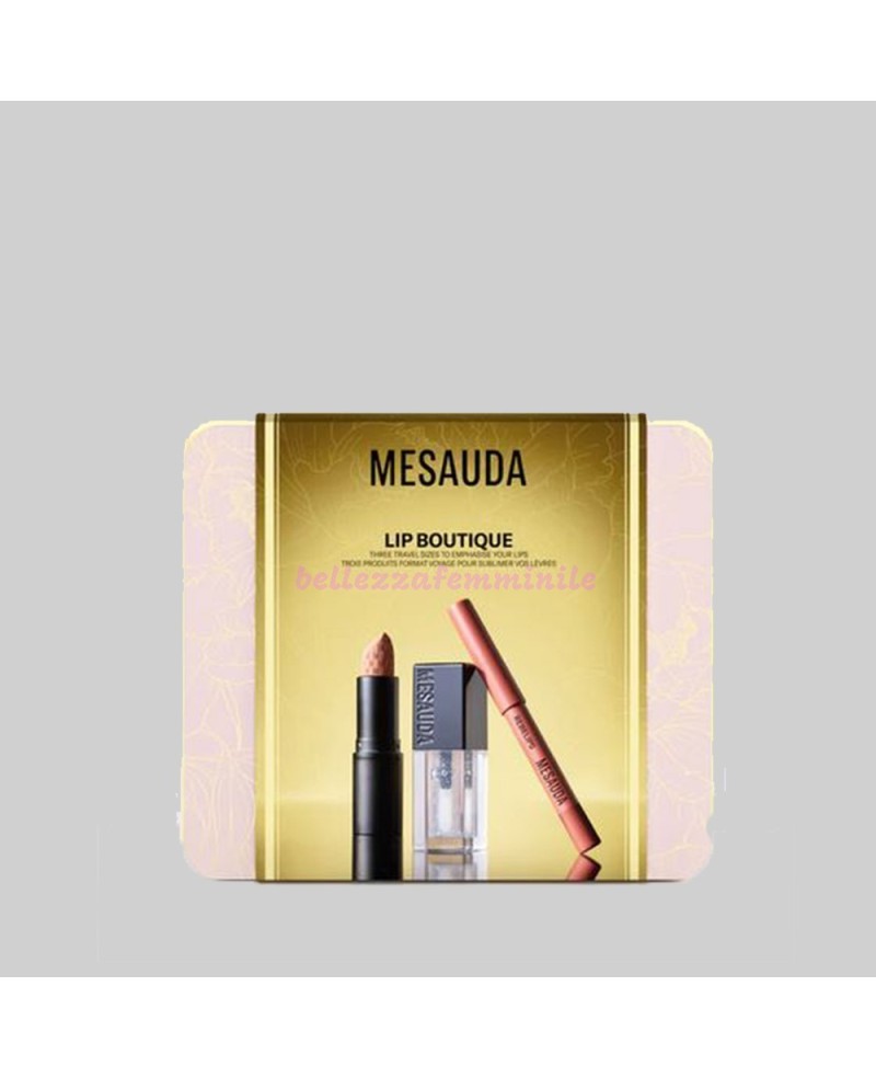 Kit LipGloss+Rossetto Matte+Matita per Labbra - Christmas Kit - Lip Boutique - MESAUDA