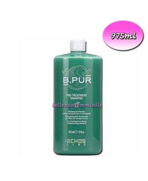 Shampoo Per Capelli Purificante Remineralizzante Pre-trattamento - B.PUR