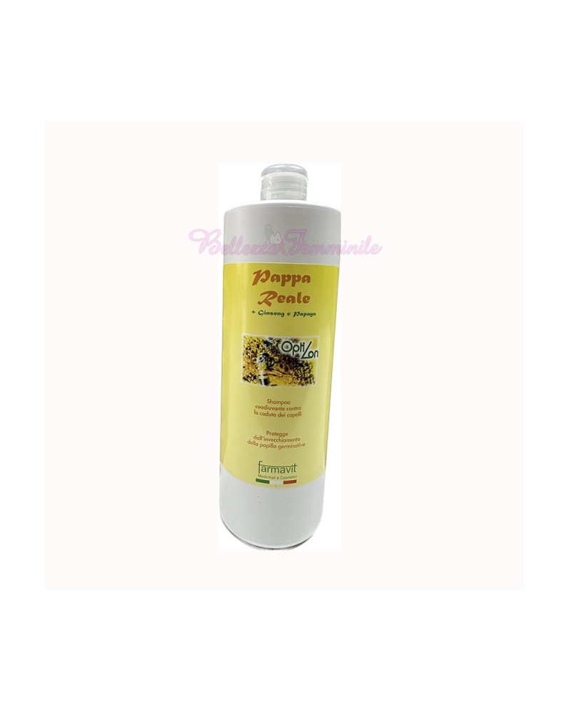 Farmavit hair shampoo royal jelly + ginseng and papaya 250 ml