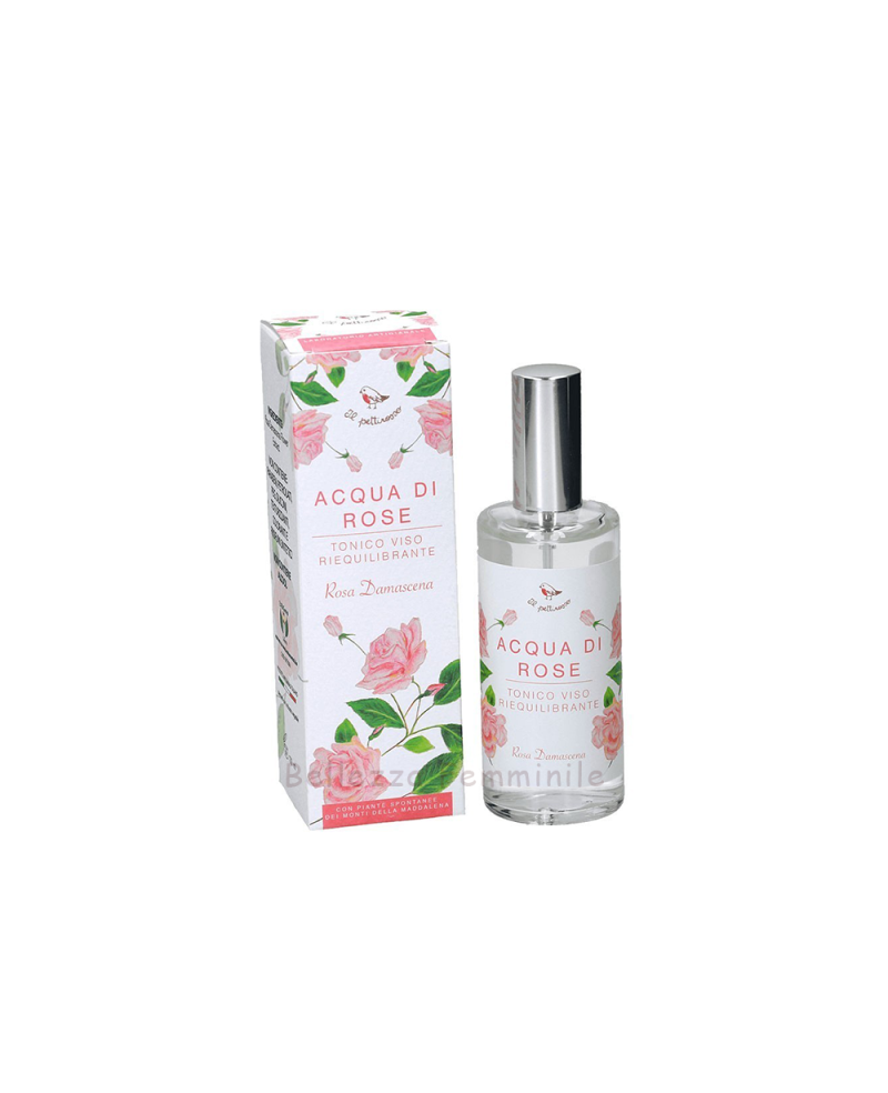 Acqua di rose tonico viso riequilibrante 100ml