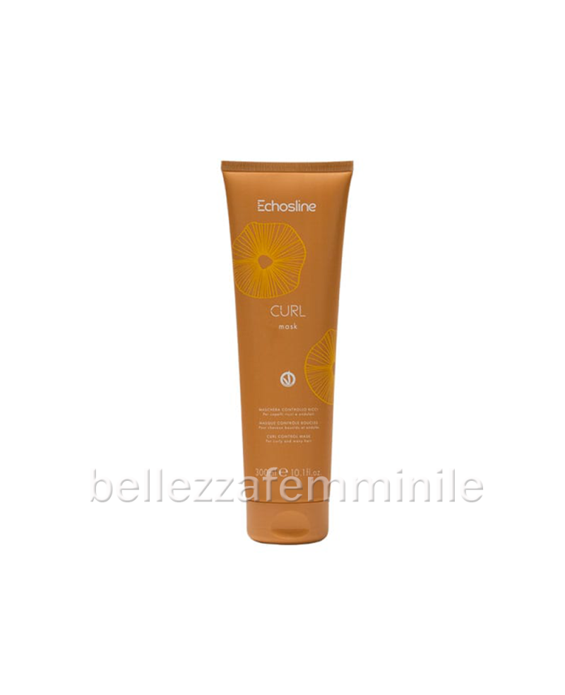 Maschera Capelli Curl Controllo Ricci 300ml Echosline