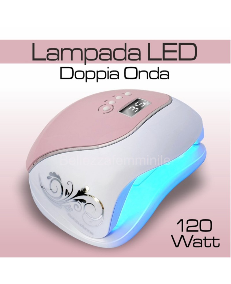 Lampada Unghie Professionale SoloTuDonna Led 120W Semipermanente e Gel costruttori