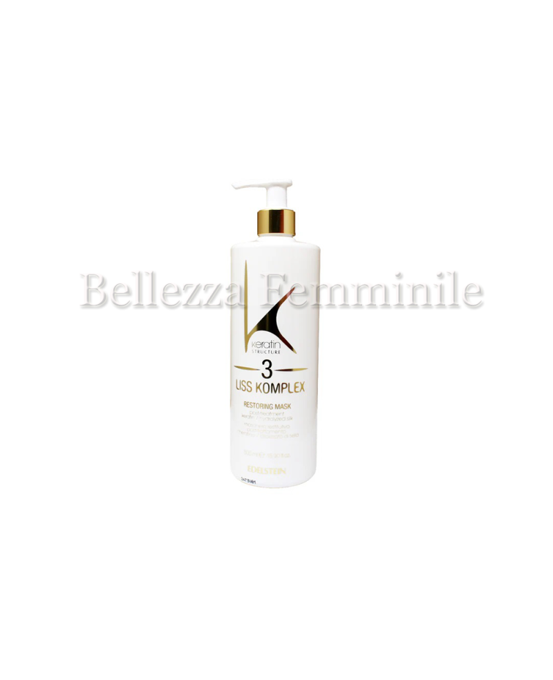 Maschera Capelli Post-Trattamento Keratin Structure Edelstein 500ml