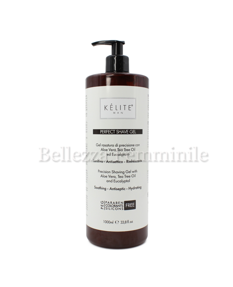 GEL RASATURA DI PRECISIONE KELITE MAN PERFECT SHAVE GEL 1000 ML