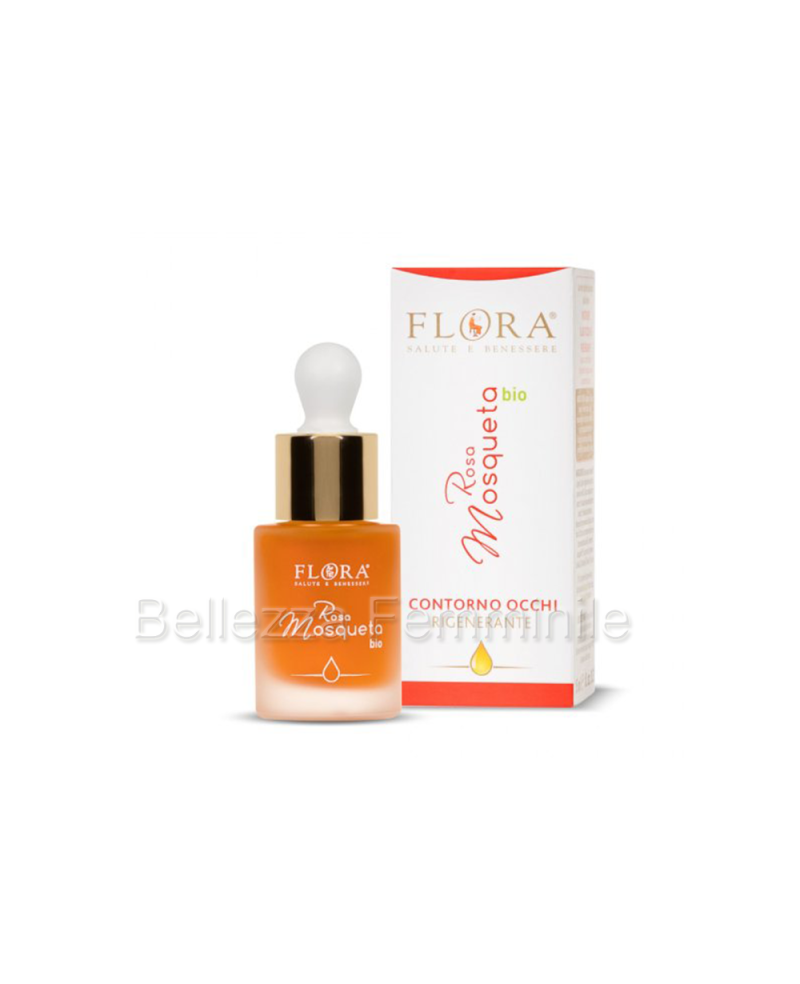 Olio Contorno Occhi Rosa Mosqueta Flora 15ml