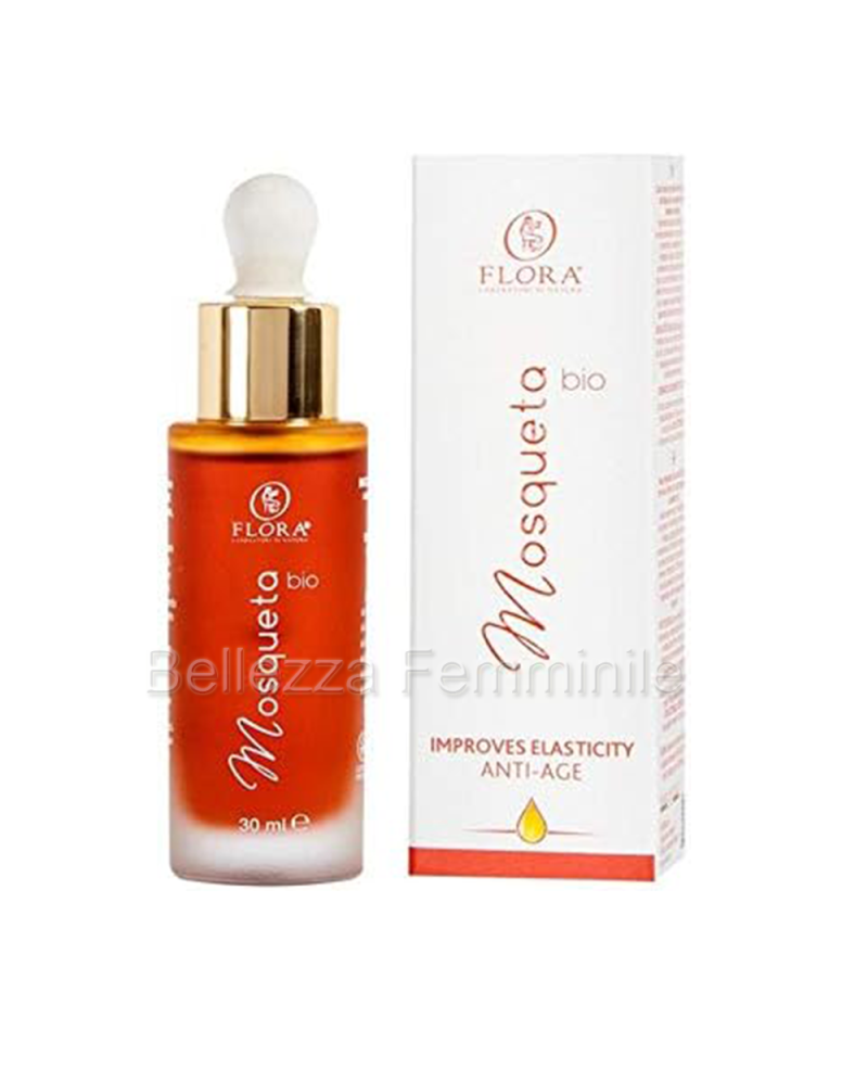 Olio Viso Elasticizzante Rosa Mosqueta 30 ml Flora