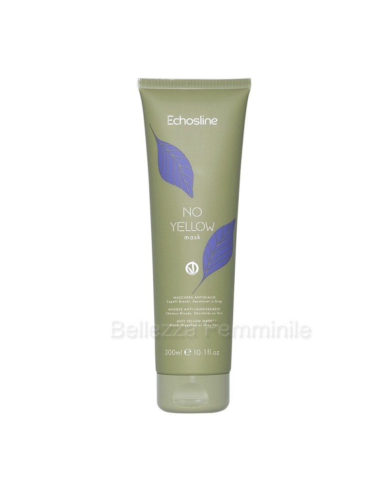 No Yellow Echosline mask for bleached, blond or gray hair 300ml.