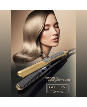 Piastra Capelli Professionale Supergold Touch RUP-G957C - Retrò Upgrade