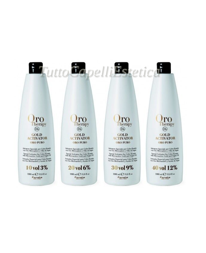 Hydrogen Peroxide Oxidizing Emulsion for Hair 1000ml - Oro Therapy-Fanola