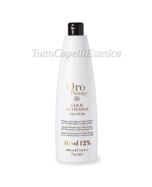 Acqua Ossigenata Emulsione Ossidante Per Capelli 1000ml - Oro Therapy Fanola