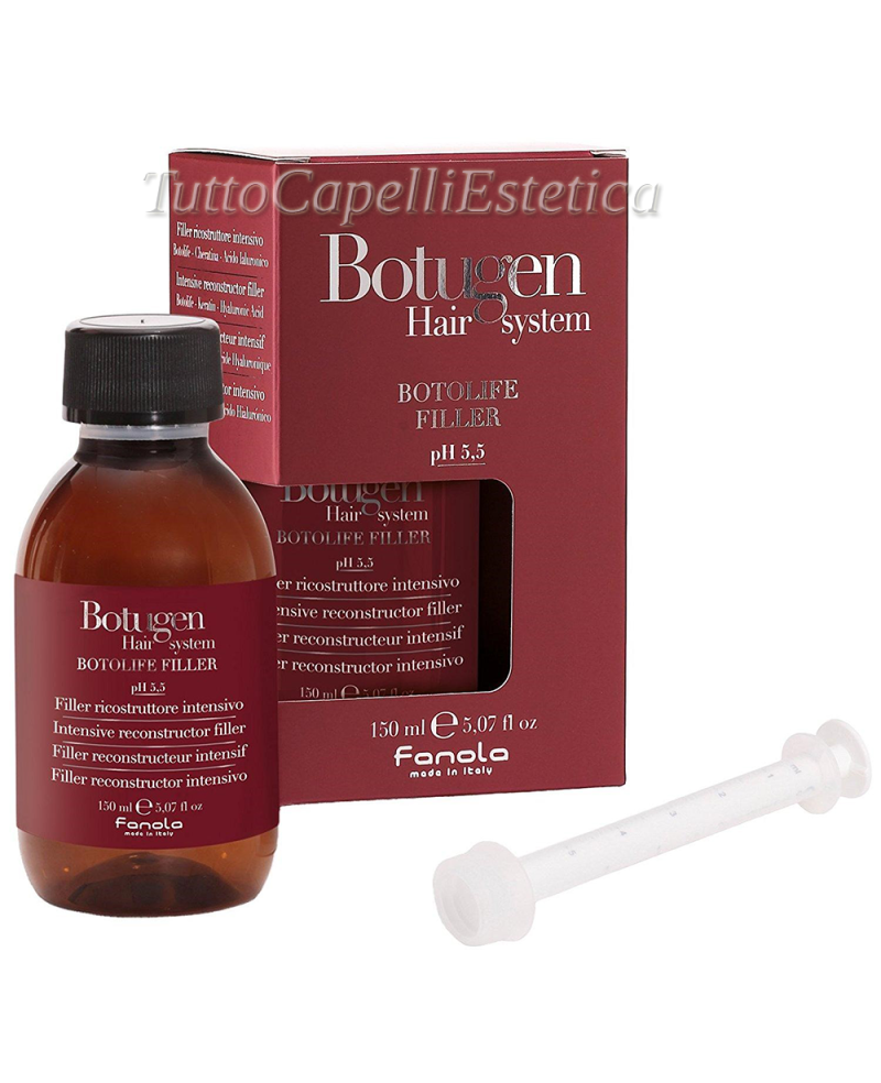 Filler Capelli Ricostruttore Cheratina Acido Ialuronico Botolife 150 ml Fanola Botugen