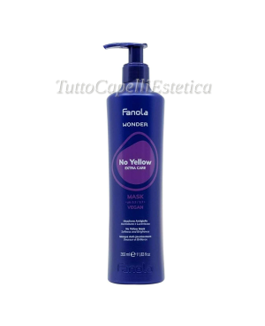 Maschera Capelli Liscio-Ricci Antigiallo 350 ml Fanola No Yellow