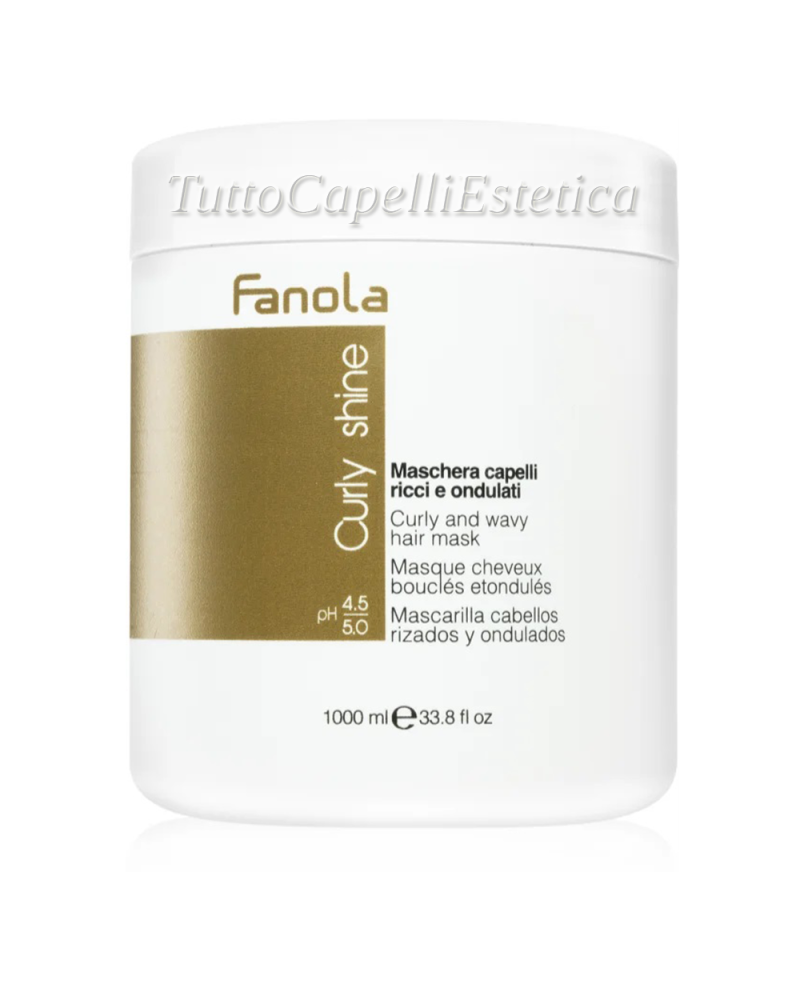 Maschera Capelli curl Wonder Ricci e Ondulati 1000ml - Fanola