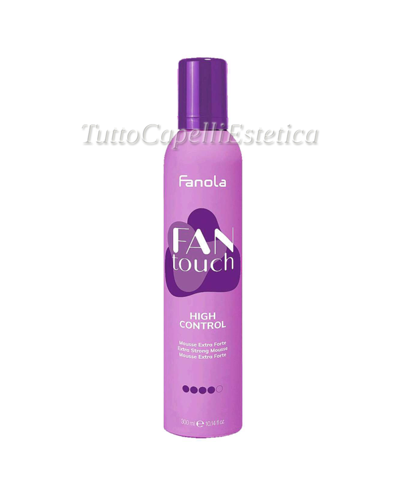 Fanola Fan Touch High Control Extra Strong Mousse - 300ml