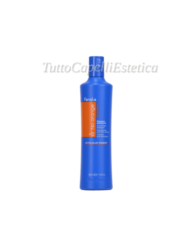 Shampoo Capelli Lisci-Ricci Antiarancio No Orange 350ml Fanola