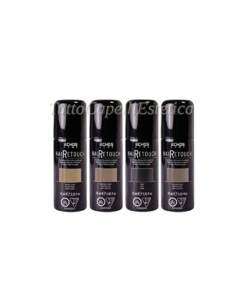 HaiRetouch Instant Regrowth Concealer for Straight-Curly Hair 75 ml Echosline.