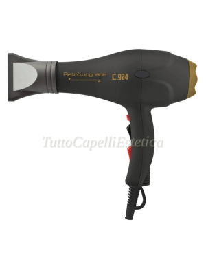 Professional Hair Dryer C.924 - Retro.Upgrade - 2100W Black