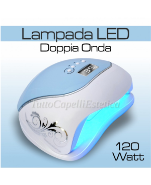 Lampada Unghie Professionale SoloTuDonna Led 120W Semipermanente e Gel costruttori