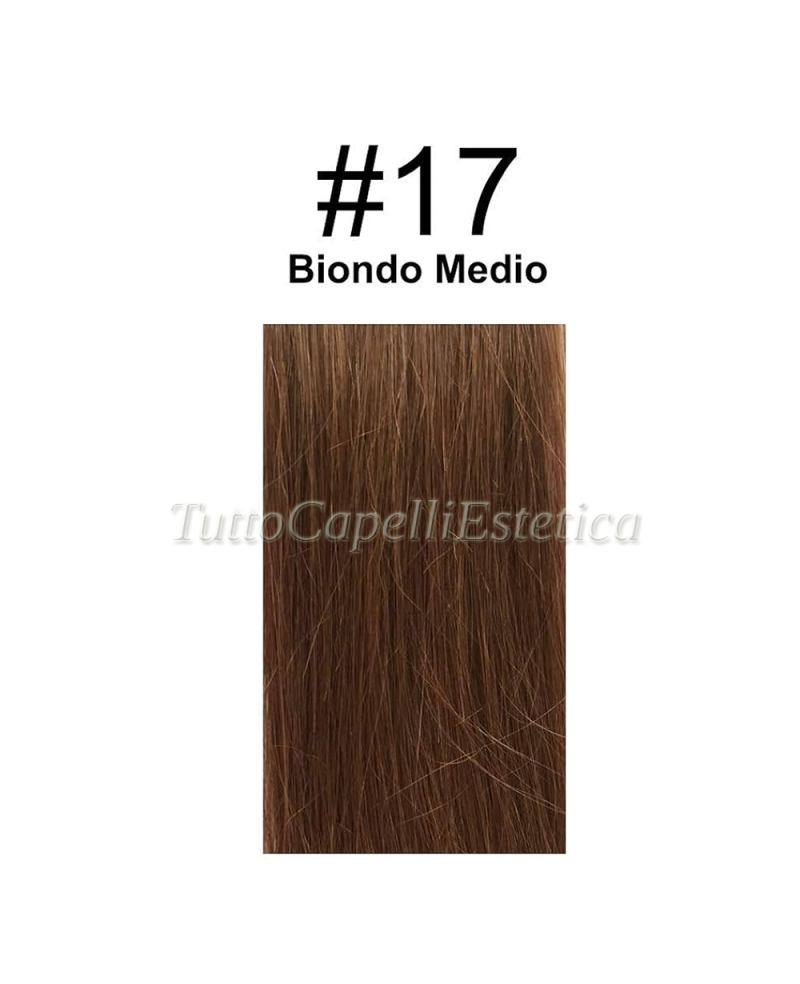 Extension Capelli con Cheratina da 25 Ciocche - n 17 - Socap- Lunghezza 50cm - 0.75gr