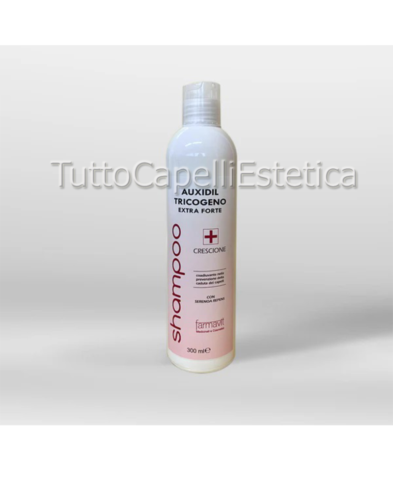 Hair Shampoo Crescione Auxidil Tricogeno Extra Forte 300ml - Farmavit