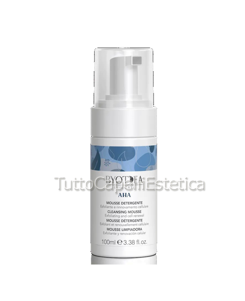 Mousse Detergente Viso Esfoliante e Rinnovante - 100ml - Byotea