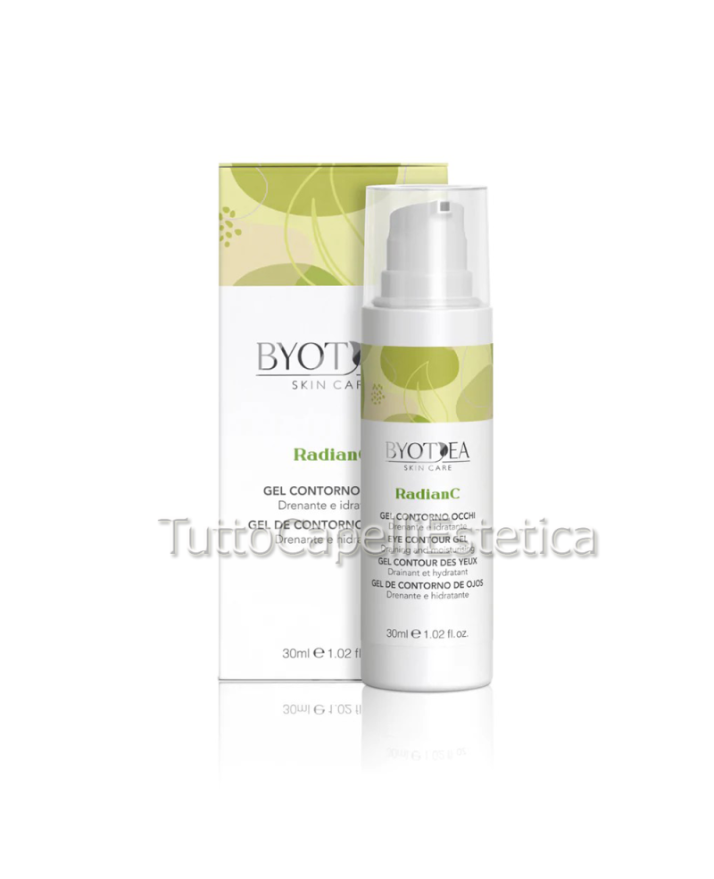 Gel Contorno Occhi Drenante e Idratante - Radian C - 30ml - Byotea