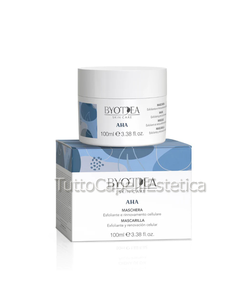 MASCHERA VISO ESFOLIANTE E RINNOVANTE BYOTEA AHA 100ML