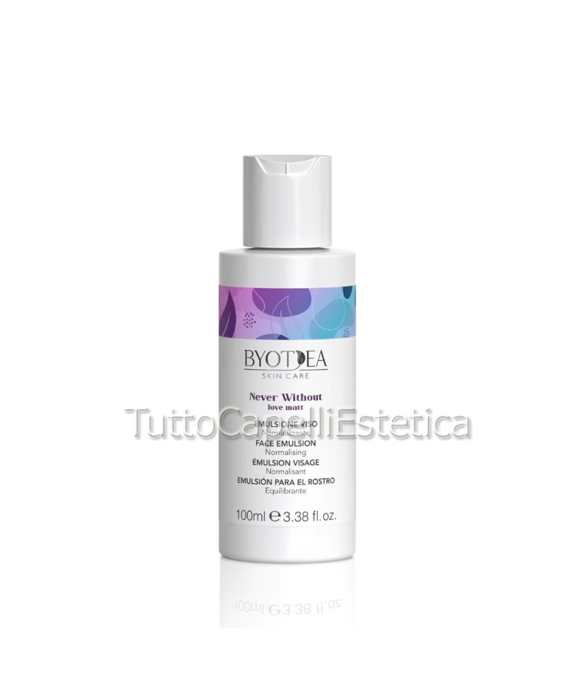 Emulsione Normalizzante Byotea Viso Never Without  100ml