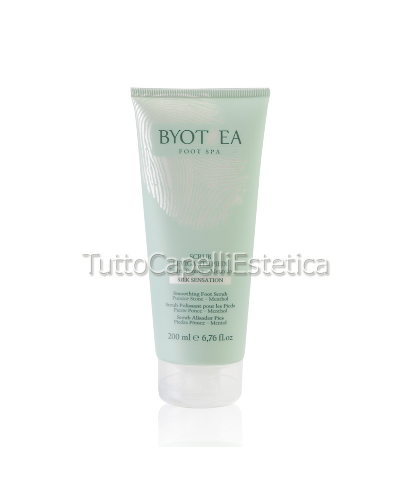 Scrub Levigante Piedi Pietra Pomice e Mentolo Byotea Foot Spa 200ml