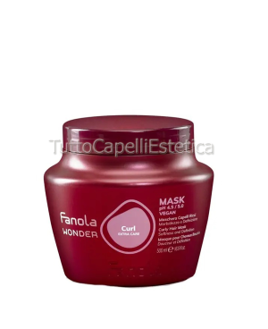 Maschera Capelli Ricci Curly Shine Fanola 500ml