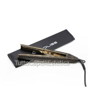 Professional Hair Straightener C1 Gold Leopard Corioliss + Free Thermo-Protective Spray