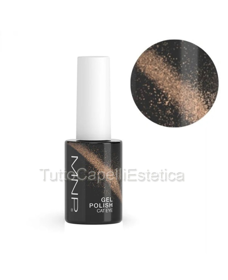 Semi-permanent Cat Eye Nail Polish N°606 MNP Mesauda Milano