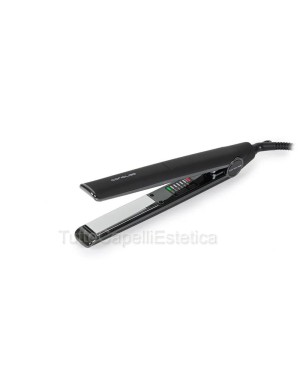 Hair Straightener + Hairbrush Kit C1 Chrome Corioliss Black