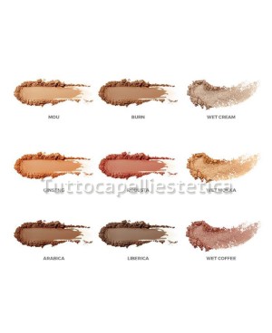 Eyeshadow Palette Jvone Shadows Library Hanami