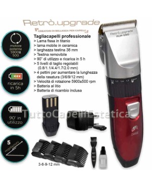 Tosatrice TagliaCapelli/Barba Professionale Retrò-Upgrade - RUP-560