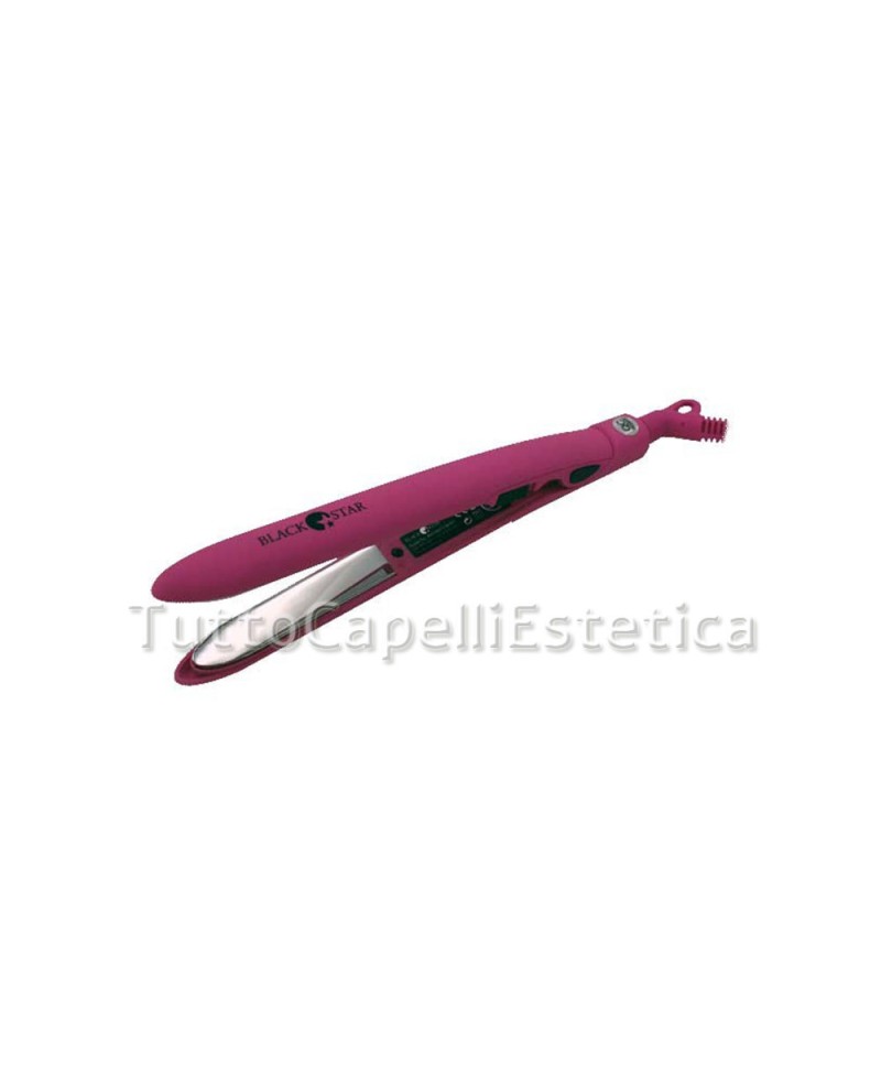 Piastra Capelli Professionale RainbowBaby Black Star Fucsia