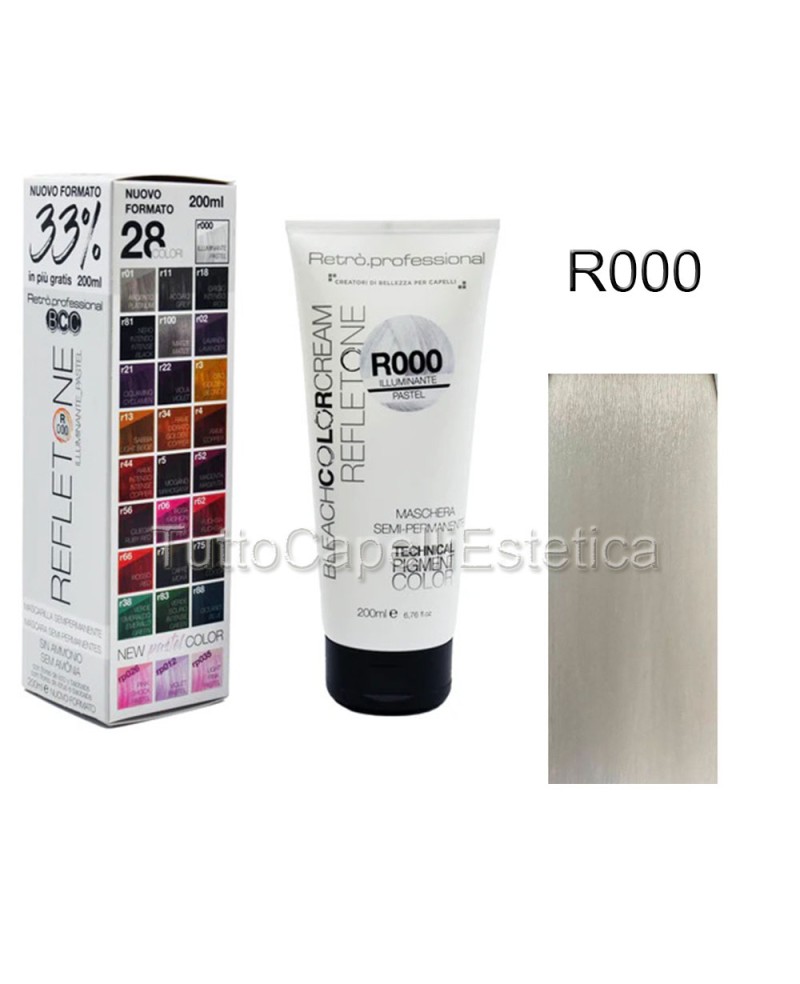 Retro Professional REFLETONE Semi-Permanent Hair Coloring Mask 200 ml