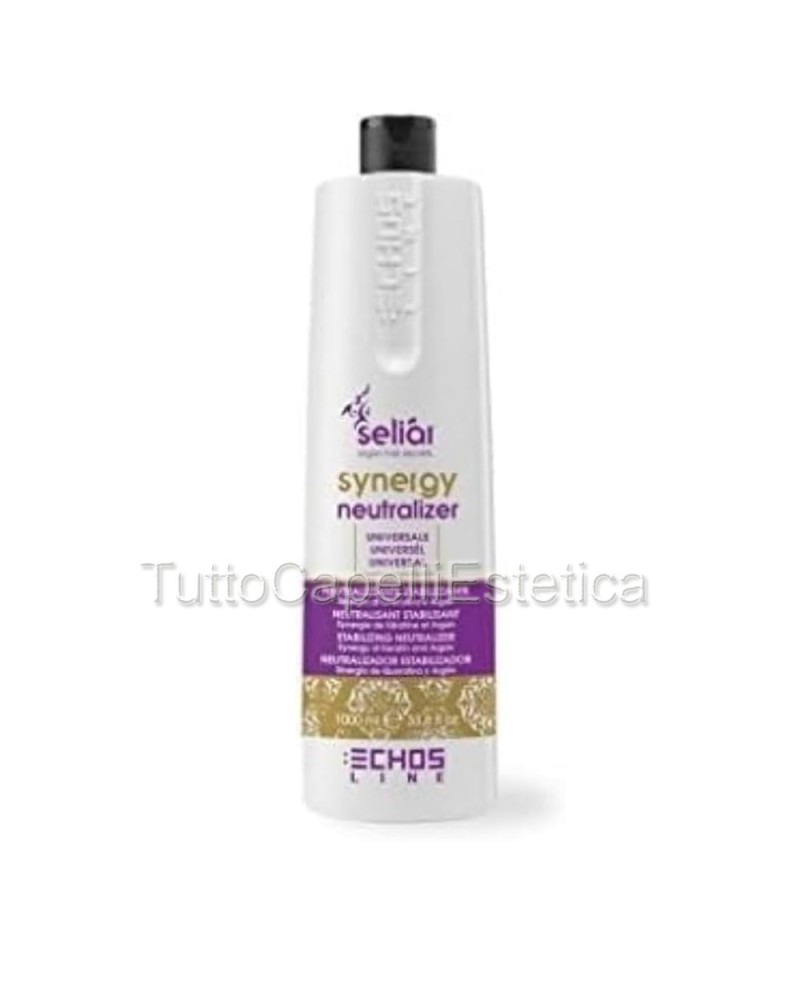Neutralizing Hair Stabilizer with Keratin and Argan 1000ml Seliar Echosline